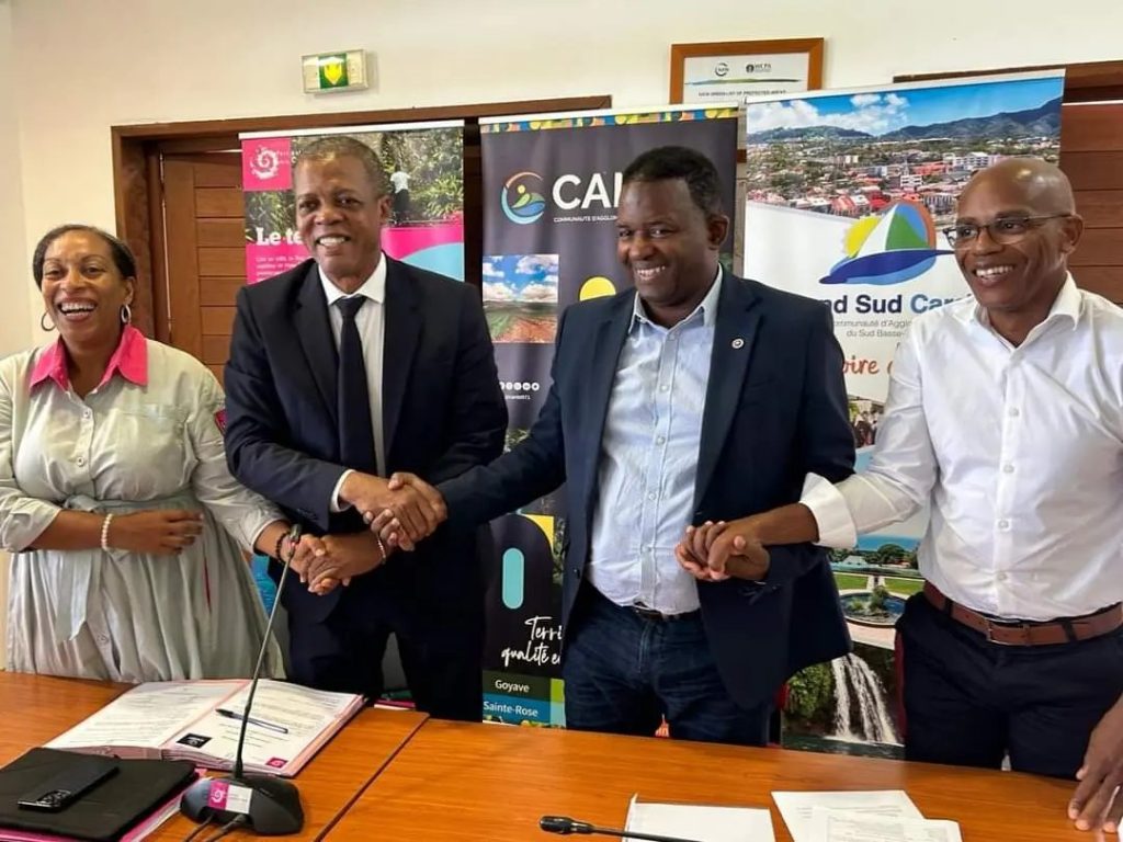 Programme avenir montagne: Signature de convention de partenariat entre la CAGSC, la CANBT et le Parc national de Guadeloupe